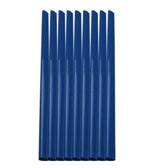 Set 25 Baghete Indosariere ECADA, Albastre, 8 mm, Material Plastic, Bagheta pentru Indosariere, Baghete Plastic pentru Indosariere, Sina Plastic Indosariere, Bagheta din Plastic pentru Legat Documente, Set Baghete Indosariere, Accesorii Indosariere