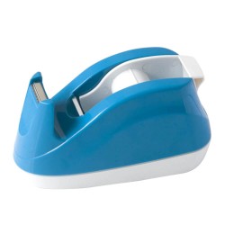 Dispenser Banda Adeziva Deli E808, 18 mm, Albastru, Suport Banda Adeziva, Suporturi si Dispensere Banda Adeziva, Deli Dispenser Banda Adeziva, Dispenser Banda Scotch, Suport si Dispenser Banda Scotch, Dispensere Scotch pentru Birou