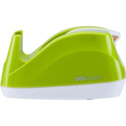 Dispenser Banda Adeziva Deli E808, 18 mm, Verde, Suport Banda Adeziva, Suporturi si Dispensere Banda Adeziva, Deli Dispenser Banda Adeziva, Dispenser Banda Scotch, Suport si Dispenser Banda Scotch, Dispensere Scotch pentru Birou