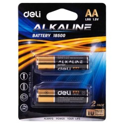 Set 2 Baterii Alcaline Deli R6, AA, Baterii Deli AA, Baterii AA, Set Baterii AA, Set Baterii R6, Baterii Tip AA, Baterii pentru Jucarii, Baterii pentru Ceas, Baterii Rezistente, Baterie AA, Baterie R6, Baterie Deli, Baterii de Calitate, Baterie 1.5 V