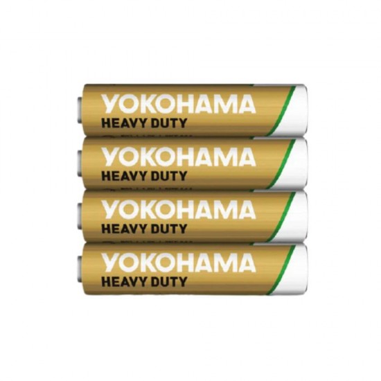 Set 4 Baterii Yokohama R03, AAA, Heavy Duty, Ambalate in Shrink, Baterii Yokohama AAA, Baterii AAA, Set Baterii AAA, Set Baterii R03, Baterii 1.5 V, Baterii Tip AAA, Baterii pentru Jucarii, Baterii pentru Ceas, Baterii Rezistente, Baterie AAA