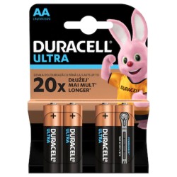 Set 4 Baterii DURACELL Ultra R6 AA, Baterii AA, Baterii R6, Baterii Durabile, Set de 4 Baterii, Baterii Standard, Baterii R6 AA, Set Baterii AA, Set Baterii Duracell, Baterii Durabile R6 AA, Baterii Standard Duracel, Set de 4 Baterii Duracell AA