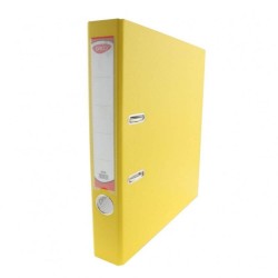 Biblioraft Plastifiat DACO 50 mm, Galben, Bibliorafturi 50 mm, Dosare Organizare Documente, Dosar Arhivare, Biblioraft pentru Arhivare si Organizare Documente, Bibliorafturi pentru Arhivarea Documentelor, Bibliorafturi de Indosariere a Documentelor