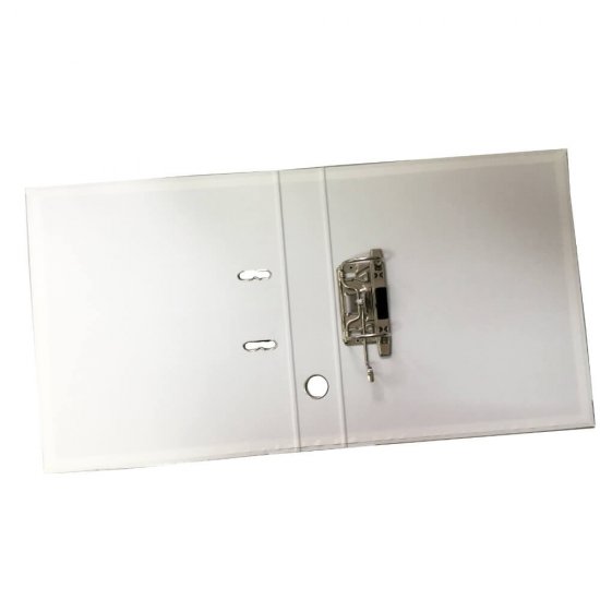 Biblioraft Plastifiat Interior-Exterior Noki, 5 cm, Alb, Biblioraft Plastic, Biblioraft Standard, Biblioraft Noki, Bibliorafturi Noki, Dosare Organizare Documente, Dosar Arhivare