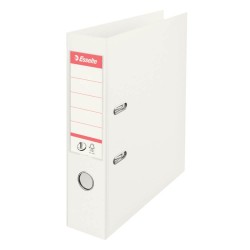 Biblioraft Plastifiat Sandard Esselte, 7.5 cm, Alb Vivida, Biblioraft Documente, Bibliorafturi Documente, Biblioraft Arhivare, Bibliorafturi Arhivare, Bibliorafturi din Plastic, Bibliorafturi Plastifiate, Biblioraft din Plastic, Bibliorafturi Colorate