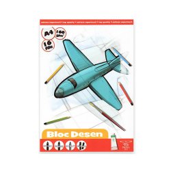 Bloc pentru Desen A4 Pigna, 16 File, 160 g/m², Hartie Alba Cartonata, Bloc de Desen, Bloc A4 pentru Desen, Bloc Hartie, Bloc Hartie Pigna, Bloc Desen A4, Bloc Hartie Alba, Bloc Desen, Materiale Arta, Hartie Alba pentru Desen, Materiale Arta