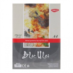 Bloc A4 pentru Pictura in Ulei DACO, 10 File, 300 g/m², Hartie Alba, Bloc Pictura in Ulei DACO, Bloc Desen A4, Bloc Desen in Ulei, Bloc Pictura in Ulei, Bloc Pictura in Ulei Hartie, Bloc de Desen, Materiale Arta Bloc A4 pentru Pictura in Ulei DACO, 10 File, 300 g/m², Hartie Alba, Bloc Pictura in Ulei DACO, Bloc Desen A4, Bloc Desen in Ulei, Bloc Pictura in Ulei, Bloc Pictura in Ulei Hartie, Bloc de Desen, Materiale Arta
