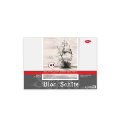 Bloc A3 pentru Schite Daco, 30 File, 150 g/m², Hartie Alba, Mecanism Spiralat, Bloc Schite Daco, Bloc Schite A3, Bloc Schite, Bloc Schite Foi Albe, Bloc Schita Alba, Bloc de Desen, Materiale Arta