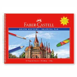 Bloc de Desen A3 Faber-Castell, 15 File, 120 g/m², Bloc pentru Desen, Bloc pentru Desene, Bloc Desen, Bloc Desene, Bloc A4, Bloc Desen Faber-Castell, Faber-Castell Bloc Desen, Bloc de Desen, Materiale Arta