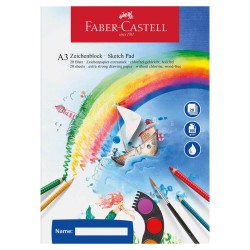 Bloc de Desen A3 Faber-Castell, 20 File, 100 g/m², Bloc pentru Desen, Bloc pentru Desene, Bloc Desen, Bloc Desene, Bloc A4, Bloc Desen Faber-Castell, Faber-Castell Bloc Desen, Bloc de Desen, Materiale Arta Bloc de Desen A3 Faber-Castell, 20 File, 100 g/m², Bloc pentru Desen, Bloc pentru Desene, Bloc Desen, Bloc Desene, Bloc A4, Bloc Desen Faber-Castell, Faber-Castell Bloc Desen, Bloc de Desen, Materiale Arta