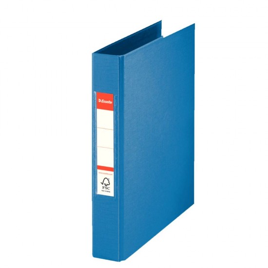 Caiet Mecanic A5 Esselte Standard, 2 Inele, Cotor 42 mm, Albastru, Caiete Mecanice, Caiet Mecanic Prezentari, Biblioraft Mecanic, Biblioraft Organizare, Bibliorafturi Mecanice, Bibliorafturi Documente, Bibliorafturi Organizare, Caiet Tip Biblioraft