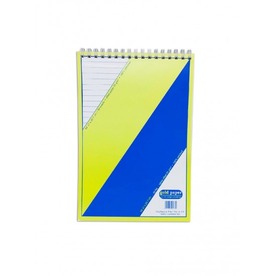 Bloc Notes A4 Dictando cu Dubla Spira Metalica, 60 File, Caiet de Notite, Notes cu Spira Metalica, Carnetele Scoala