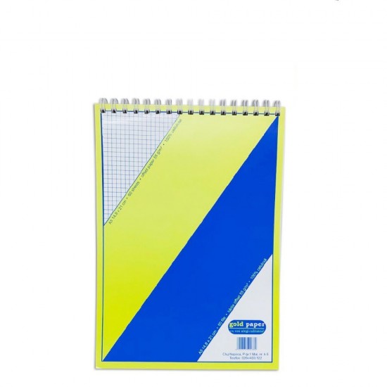 Set 10 Bloc Notes A5 Matematica,60 File, Dubla Spira Metalica, Hartie Offset 55 g/m², Caiet de Notite Carnetel Birou, Rechizite Scolare, Carnetele Scoala