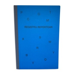 Registru Repertoar A4 Matematica, 100 File, Index Alfabetic A-Z, Hartie Offset 55 g/m²