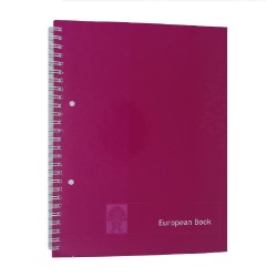 Caiet European Book A4 de Matematica cu Dublu Spira Metalica, 80 File, Coperta Policromie Roz, Caiet Spiralat Matematica, Caiete Tip Agenda Caiet European Book A4 de Matematica cu Dublu Spira Metalica, 80 File, Coperta Policromie Roz, Caiet Spiralat Matematica, Caiete Tip Agenda