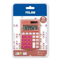 Calculator de Birou MILAN Copper, 8 Digits, 98x62x9 mm, Alimentare Duala, Corp din Plastic Multicolor, Calculatoare Birou, Calculator 8 Digits, Calculator 8 DG de Buzunar, Calculator de Birou MILAN, Calculatoare Buzunar, Calculator Portabil Calculator de Birou MILAN Copper, 8 Digits, 98x62x9 mm, Alimentare Duala, Corp din Plastic Multicolor, Calculatoare Birou, Calculator 8 Digits, Calculator 8 DG de Buzunar, Calculator de Birou MILAN, Calculatoare Buzunar, Calculator Portabil