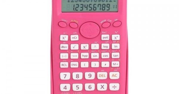 Calculator Stiintific Deli 1710A, 12 Digits, Roz, 240F, Alimentare ...