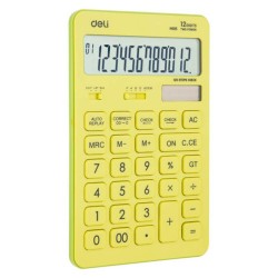 Calculator de Birou Deli 1541, 12 Digits, Galben Pastel, Functie de Verificare si Corectie, Alimentare Dubla, Calculator Birou, Calculator de Birou, Calculatir Birou 12 Digits, Calculator Birou cu Verificare si Corectie, Calculator Birou Deli  Calculator de Birou Deli 1541, 12 Digits, Galben Pastel, Functie de Verificare si Corectie, Alimentare Dubla, Calculator Birou, Calculator de Birou, Calculatir Birou 12 Digits, Calculator Birou cu Verificare si Corectie, Calculator Birou Deli
