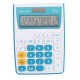Calculator de Buzunar Deli 1122, 12 Digits, Alb/Albastru, Alimentare Dubla, Calculator Buzunar, Calculator de Buzunar, Calculatir Buzunar 12 Digits, Calculator Buzunar cu Verificare si Corectie, Calculator Buzunar Deli 