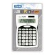 Calculator de Birou MILAN, 12 Digits, 152x100x37 mm, Alimentare Duala, Corp din Plastic Alb/Negru, Calculatoare Birou, Calculator 12 Digits, Calculator 12 DG de Buzunar, Calculator de Birou MILAN, Calculatoare Buzunar, Calculator Portabil