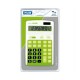 Calculator de Birou MILAN, 12 Digits, 170x105x20 mm, Alimentare Duala, Corp din Plastic Alb/Verde, Calculatoare Birou, Calculator 12 Digits, Calculator Buzunar, Calculator de Birou MILAN, Calculatoare Buzunar, Calculator Portabil