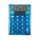 Calculator de Birou MILAN Look, 10 Digits, 145x106x21 mm, Alimentare Solara, Corp Albastru din Plastic, Calculatoare Birou, Calculator 10 Digits, Calculator Buzunar, Calculator de Birou MILAN, Calculatoare Buzunar, Calculator Portabil