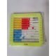 Socotitoare Lux Rio, 15.5x16 cm, Bile Colorate din Plastic, Rechizite Scolare, Accesorii Scoala, Scocotitoare Copii din Plastic, Rechizite Scolare si Papetarie, Socotitoare Plastic Ieftina, Socotitoare Clasica din Plastic, Socotitoare pentru Numarat