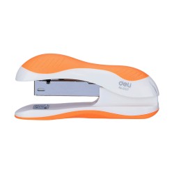 Capsator pentru Hartie Deli E0327, Alb/Portocaliu, Capse 24/6 si 26/6, Capacitate Capsare 20 Coli, Capsator De Hartie, Capsator Hartie, Capsator Hartie Deli, Capsator Acte, Capsator Birou, Capsator Capse, Capsator Capse Hartie 