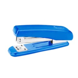 Capsator Metalic FORPUS, 25 Coli, cu Capse 24/6, 26/6, Albastru, Capsatoare Metalice Manuale, Capsator Manual de Hartie, Capsatoare Metalice pentru Birou, Capsatoare pentru Hartie, Capsatoare 25 Coli, Capsator pentru Birou