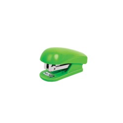 Capsator Metalic FORPUS Mini, 12 Coli, cu Capse 24/6, Verde, Mini Capsatoare, Mini Capsator, Capsatoare Metalice Manuale, Capsator Manual de Hartie, Capsatoare Metalice pentru Birou, Capsatoare pentru Hartie, Capsatoare 12 Coli, Capsator pentru Birou