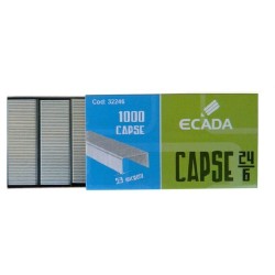 Set 1000 Capse Metalice ECADA 24/6, Capse Metalice 24/6, Capse din Metal, Set de Capse 24/6, Capse de Metal la Set, Seturi de Capse Metalice 24/6, Set Capse pentru Hartie, Capse de Birou Set 1000 Capse Metalice ECADA 24/6, Capse Metalice 24/6, Capse din Metal, Set de Capse 24/6, Capse de Metal la Set, Seturi de Capse Metalice 24/6, Set Capse pentru Hartie, Capse de Birou