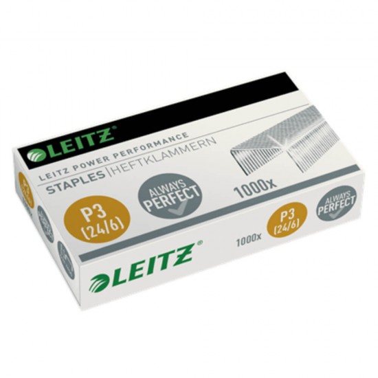 Capse 24/6 Leitz, 1000 Buc/Set, Capse Rezitente, Capse Otel, Capse din Otel, Set de Capse, Set Capse Leitz, Capse Letz, Capse Leitz 24/6, Capse Capsator, Capse pentru Capsator, Capse rapide