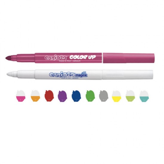 Set 10 Carioci Magice Carioca, Blister, Diverse Culori