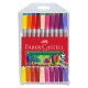 Set 20 Carioci Colorate Faber-Castell Cu 2 Capete De Scriere, Carioca Pentru Copii, Carioca De Colorat, Carioci Pentru Copii, Carioci Pentru Colorat, Carioci Colorate Pentru Desenat, Carioci Faber-castell