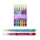 Set 6 Carioci Straluceala DACO, Carioci Colorate, Carioci Multicolore, Set Carioci Multicolore DACO, Carioci Lavabile, Marker Colorat, Markere Colorate, Carioci Glitter, Carioci cu Straluci, Set Carioci Straluci DACO,  Carioci DACO Colorate