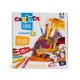 Set 18 Carioci CARIOCA 3D Cangur + 2 Planse Tip Puzzle 3D, 6 Carioci Maxi 6 mm, 12 Carioci 2.6 mm, Carioci Non-Toxice, Carioci de Colorat, Carioci Colorate Capat Dublu, Carioci de Colorat pentru Copii, Puzzle 3D de Colorat