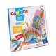 Set 18 Carioci CARIOCA 3D Unicorn + 2 Planse Tip Puzzle 3D, 6 Carioci Maxi 6 mm, 12 Carioci 2.6 mm, Carioci Non-Toxice, Carioci de Colorat, Puzzle 3D de Colorat, Carioci de Colorat pentru Copii