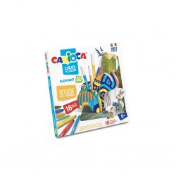 Set Carioci CARIOCA 3D Elefant + 2 Planse Tip Puzzle 3D, 18 Carioci/6 Carioci Maxi cu Scriere 6 mm, 12 Carioci cu Scriere 2.6 mm, Carioci Non-Toxice, Carioci de Colorat, Carioci Colorate Capat Dublu, Carioci de Colorat pentru Copii Set Carioci CARIOCA 3D Elefant + 2 Planse Tip Puzzle 3D, 18 Carioci/6 Carioci Maxi cu Scriere 6 mm, 12 Carioci cu Scriere 2.6 mm, Carioci Non-Toxice, Carioci de Colorat, Carioci Colorate Capat Dublu, Carioci de Colorat pentru Copii