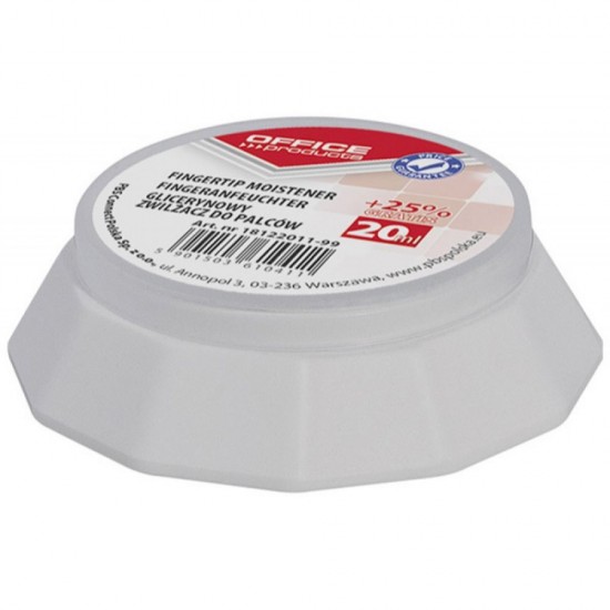 Buretiera cu Gel Office Products, 20 ml, Umezitor pentru Numaratoarea Hartiilor sau Banilor