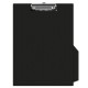 Clipboard Q-CONNECT A4 Simplu, 230x350 mm, Carton Plastifiat, Clip de Prindere Metalic, Capacitate 50 Coli, Culoare Neagra, Clipboarduri Simple, Accesorii Documente, Articole Birou, Suporturi de Scris