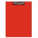 Clipboard Q-CONNECT A5 Dublu cu Buzunar, 140x216 mm, Carton Plastifiat, Clip de Prindere Metalic, Capaciatate 50 Coli, Culoare Rosie, Clipboarduri Duble, Accesorii Documente, Articole Birou, Suporturi de Scris