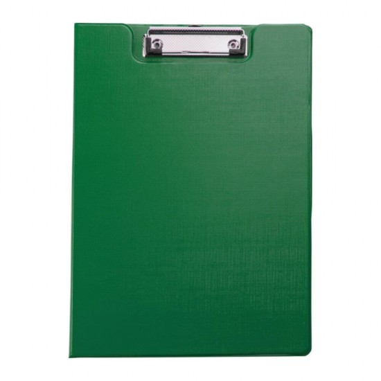 Clipboard A4 D.RECT Dublu, Verde, Material Plastic, Sistem de Prindere cu Arc, Clipboarduri Duble, Clipboard Documente, Accesorii Documente, Suport de Scris, Clipboard Dublu pentru Documente, Clipboard Dublu, Clipboard Prezentare