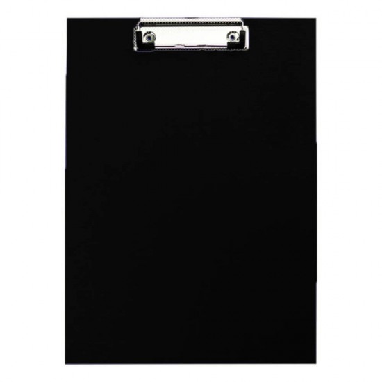 Clipboard A4 D.RECT Simplu, Negru, Material Plastic, Clipboarduri Simple, Clipboard Documente, Accesorii Documente, Suport de Scris, Clipboard Simplu pentru Documente, Clipboard Simplu, Clipboard Prezentare