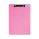 Clipboard A4 DACO Simplu, Roz, Material Plastic, Clipboarduri Simple, Clipboard Documente, Accesorii Documente, Suport de Scris, Clipboard Simplu pentru Documente, Clipboard Simplu, Clipboard Prezentare