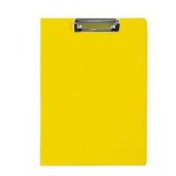 DACO Clipboard Dublu A4, Galben, 315x230 mm, Clipboard dublu, Clipboard A4, Clipboard DACO A4, Clipboard Daco, Clipboard Dublu Daco, Clipboard plastifiat A4, Clipboard plastifiat dublu Daco, Clipboard Daco galben