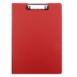 Clipboard EVOffice din Carton Plastifiat Dublu A4, Culoare Rosie - Mapa Documente Clipboard EVOffice din Carton Plastifiat Dublu A4, Culoare Rosie - Mapa Documente