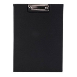 Clipboard Dublu A4 Deli Start, Material Plastic si Carton Negru, Clipboarduri Duble, Clipboard Documente, Accesorii Documente, Suport de Scris, Clipboard Dublu pentru Documente, Clipboard Dublu, Clipboard Prezentare