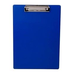 Clipboard Simplu A4 Deli Start, Material Plastic si Carton Albastru, Clipboarduri Simple, Clipboard Documente, Accesorii Documente, Suport de Scris, Clipboard pentru Documente, Clipboard Simplu, Clipboard Prezentare