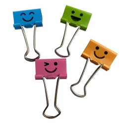 Set 48 Clipsuri Hartie DACO, 25 mm, Multicolor, Plastic/Metal, Diferite Modele, Clips Hartie, Set Clips Hartie, Set 48 Clipsuri Hartie, Clipsuri Documente, Clipsuri Hartie 25 mm, Clipsuri Multicolore Hartie