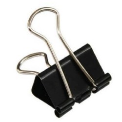 Clips Metalic Binder 19 mm, 12 Buc/Bax - Cleme pentru Prindere Clips Metalic Binder 19 mm, 12 Buc/Bax - Cleme pentru Prindere